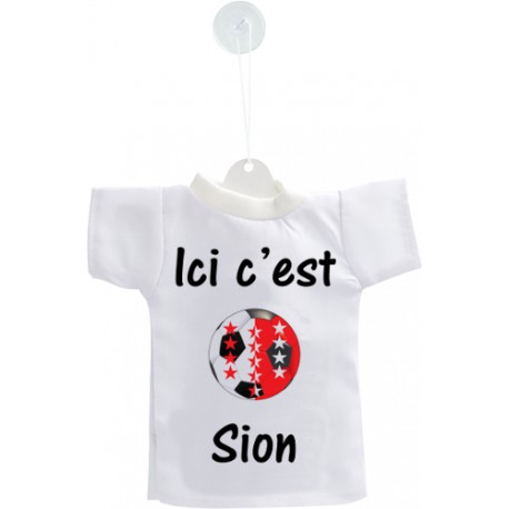 Car's Mini T-Shirt Valais Soccer - Ici c'est Sion