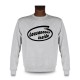 Men's Funny Sweatshirt -  Lausannois inside, Ash Heater