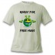 Donna o Uomo T-Shirt - Ready for free Hugs, November White