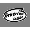 Car's funny Sticker - Gruérien inside