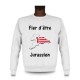Men's Sweatshirt - Fier d'être Jurassien, White