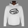 Women's or Men's Hooded Funny Sweat - Lausannois inside