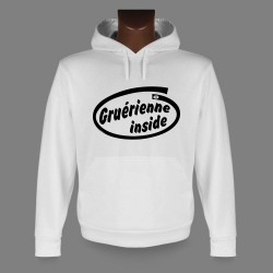 Frauen Kapuzen-Sweatshirt - Gruérienne inside