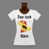 T-Shirt slim moulant pour femme - Das isch Bärn