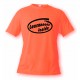 T-Shirt humoristique homme - Lausannois Inside, Safety Orange