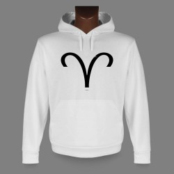 Hooded Funny Sweat - astrological sign - Aries