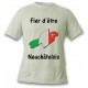 Men's T-Shirt - Fier d'être Neuchâtelois, November White