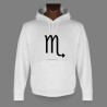 Women's or Men's Hooded Funny Sweat - astrological sign - Scorpio