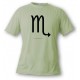 Women's or Men's astrological sign T-shirt - Scorpio, Alpine Spruce