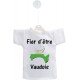 Mini T-Shirt - Fier d'être Vaudois - Autodekoration