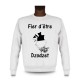 Men's Sweatshirt - Fier d'être Dzodzet, White