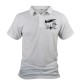 Polo shirt homme - avion de combat - Swiss F-5 Tiger, Devant