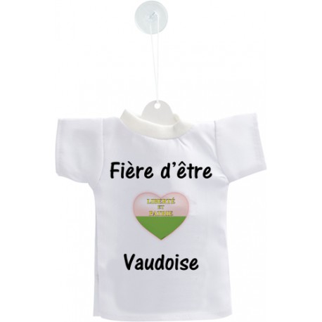 Car's Mini T-Shirt - Fière d'être Vaudoise