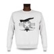 Men's fashion Sweatshirt - Fighter Aircraft - F-4E Phantom II, White