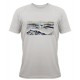 T-Shirt "Over the Mountains", November White