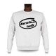 Men's Funny Sweatshirt -  Marseillais inside, White