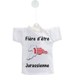 Car's Mini T-Shirt - Fière d'être Jurassienne - per automobile