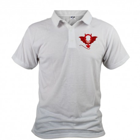 Polo shirt homme - Devil Man, Devant