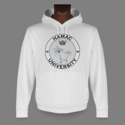 Hooded Funny Sweat - HAMAC University