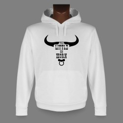 Hooded Funny Sweat - The little Big Horn