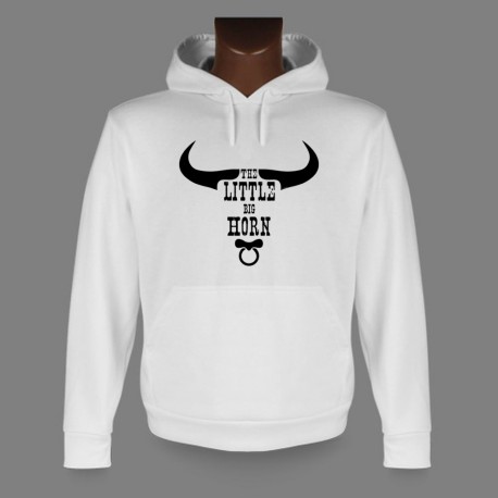 Hooded Funny Sweat - The little Big Horn