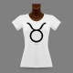 Women's slim T-shirt - astrological sign - Taurus