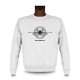 Uomo Moda Sweatshirt - aereo da caccia - Swiss FA-18 Hornet, White