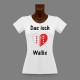 Donna slim T-shirt - Das isch Wallis