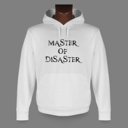 Funny Kapuzen-Sweatshirt - Zitat - Master of Disaster