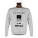 Sweat funny homme - Vintage Macintosh, Ash Heater