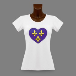 Women's slim T-Shirt - Francilien Heart