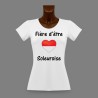 Women's slinky T-Shirt - Fière d'être Soleuroise - Solothurn heart