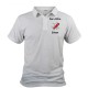 Men's Polo Shirt - Fier d'être Suisse - Swiss Army Knife, Front