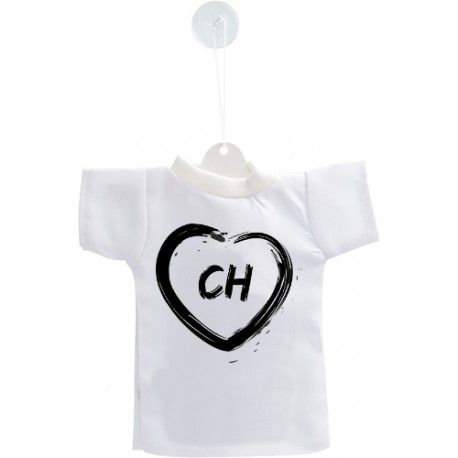 Swiss Car's Mini T-Shirt - CH Heart