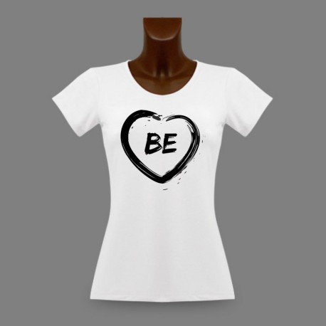 Women's Bern slinky T-Shirt -  BE Heart
