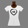 Women's Neuchâtel slinky T-Shirt -  NE Heart