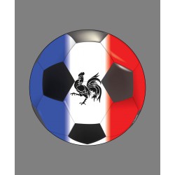 Sticker - Französischer Fussball - für Auto, notebook oder smartphone deko