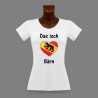 Donna slim T-shirt - Das isch Bärn - Cuore bernese