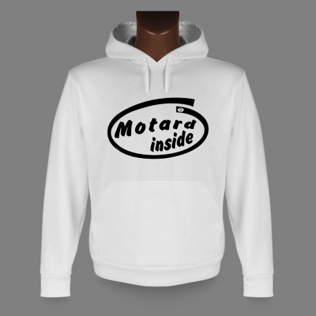 Kapuzen-Sweatshirt - Motard inside