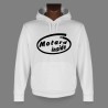 Hooded Funny Sweat - Motard inside