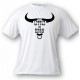 Kids Funny T-shirt - Little Bighorn, White