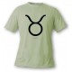Women's or Men's astrological sign T-shirt - Taurus, Alpine Spruce