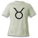 Donna o Uomo Segno Zodiacale T-shirt - Taurus, November White