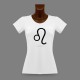 Women's slim T-shirt - astrological sign - Lion