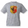 Youth T-shirt - Geneva coat of arms, Ash Heater