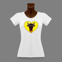 Frauen Slim T-shirt - Urner Herz