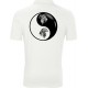 Polo shirt homme - Yin-Yang - Tête d'aigle Tribal