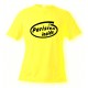 Men's Funny T-Shirt - Parisien Inside, Safety Yellow