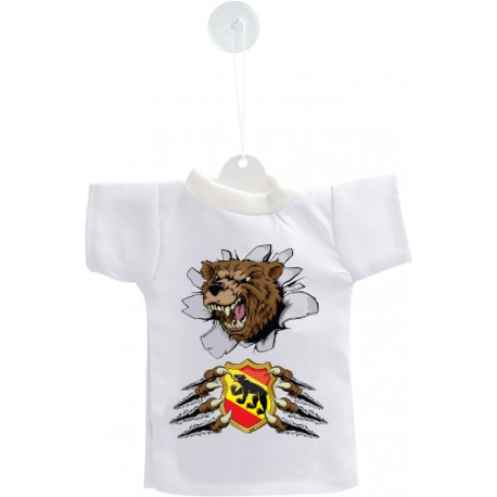 Mini T-Shirt - Ours et blason bernois - pour votre voiture