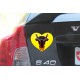 Sticker - Urner Herz - Auto